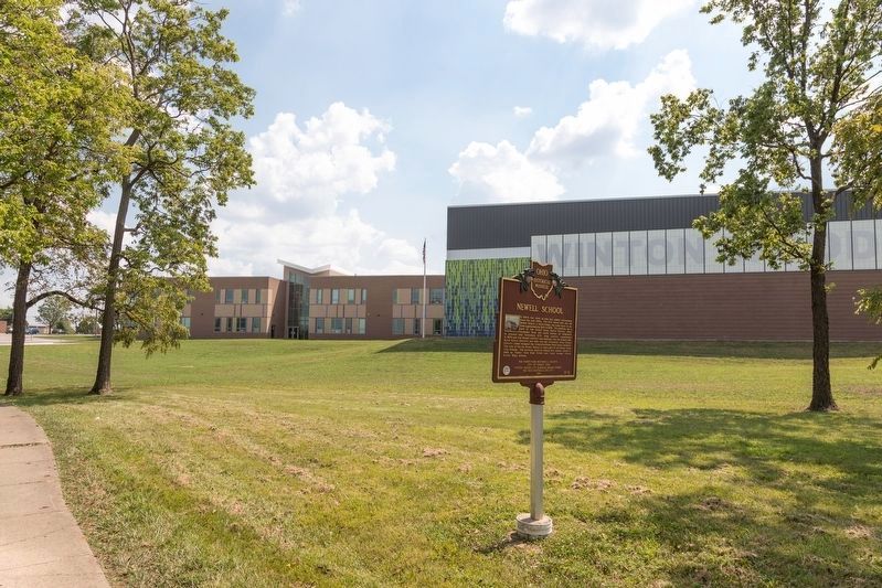 The Newell School Marker image. Click for full size.