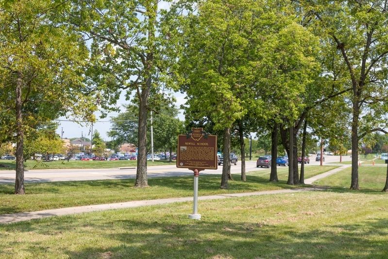 The Newell School Marker image. Click for full size.