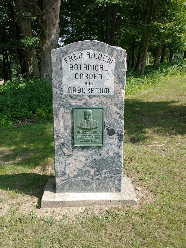 Fred A. Loew Marker. Click for full size. Fred A. Loew Marker image. Click for full size.