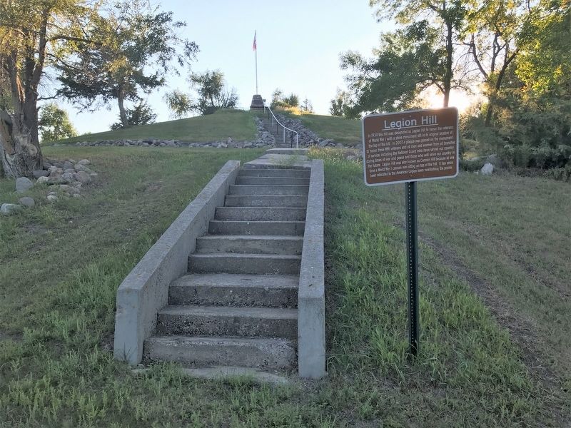 Legion Hill Marker image. Click for full size.