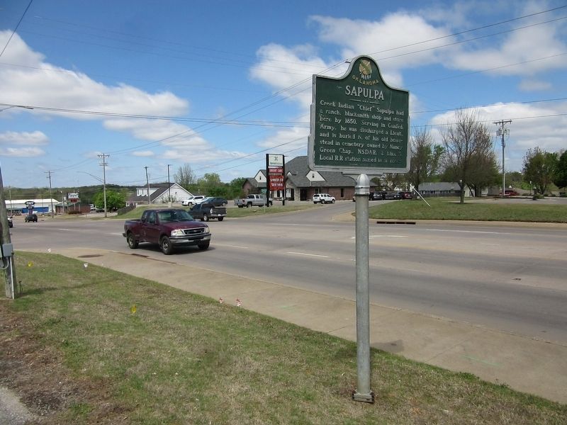 Sapulpa Marker image. Click for full size.