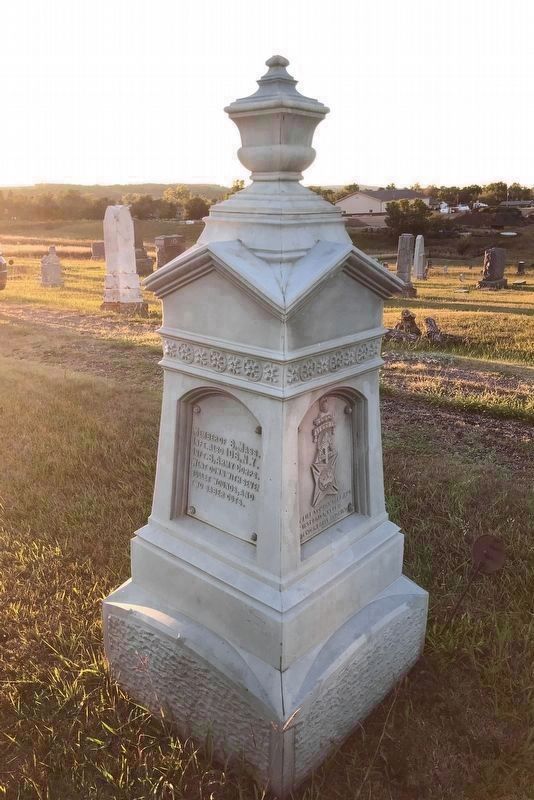 Cleveland T. Hall Gravestone. Click for full size. Cleveland T. Hall Gravestone image. Click for full size.