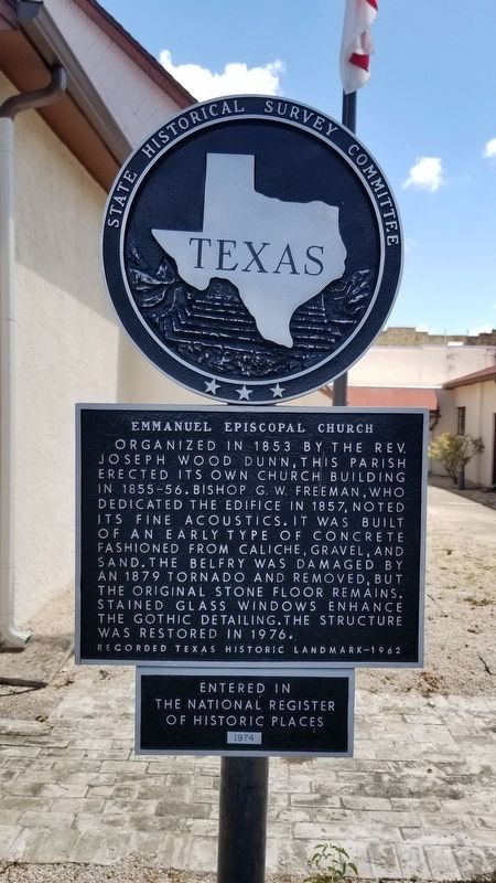 Emmanuel Episcopal Church Marker. Click for full size. Emmanuel Episcopal Church Marker image. Click for full size.