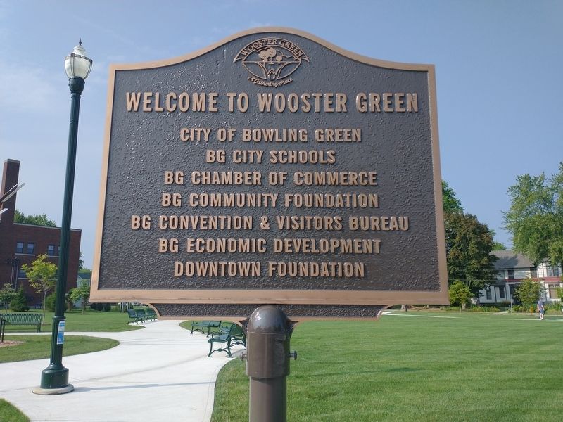 Welcome To Wooster Green Marker image. Click for full size.