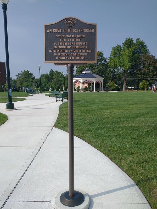 Welcome To Wooster Green Marker image. Click for full size.