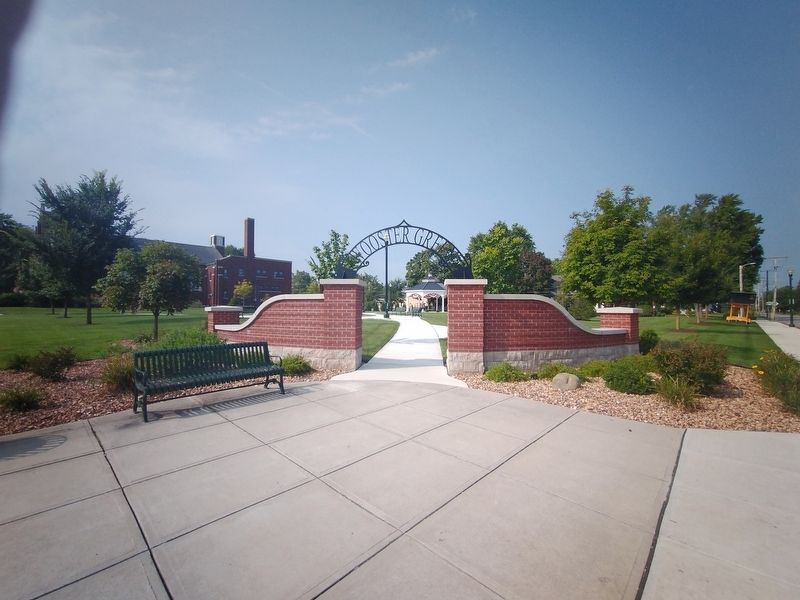 Welcome To Wooster Green Marker image. Click for full size.