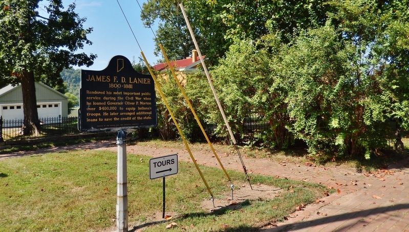 James F. D. Lanier Marker. Click for full size. James F. D. Lanier Marker image. Click for full size.