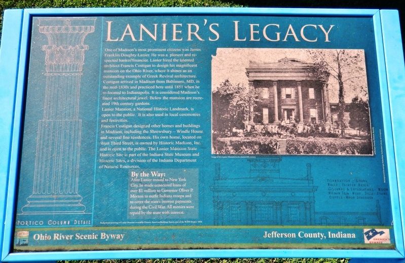 Lanier's Legacy Marker image. Click for full size.