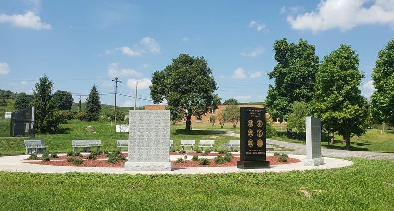 Greene County Veterans Memorial Park. Click for full size. Greene County Veterans Memorial Park image. Click for full size.