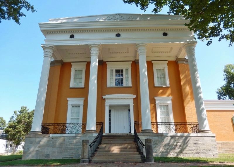 Lanier Mansion (<i>south portico</i>) image. Click for full size.
