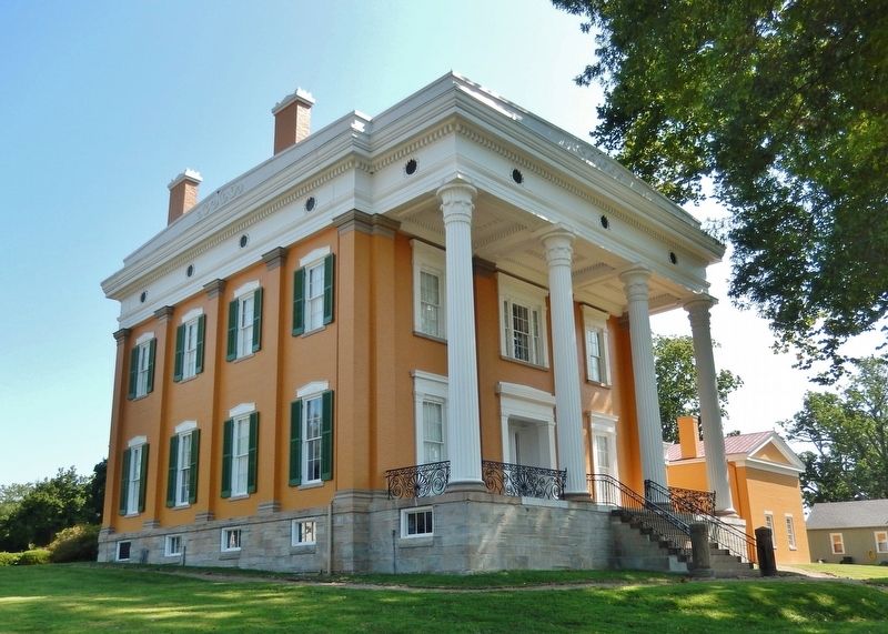 Lanier Mansion (<i>southwest elevation</i>) image. Click for full size.