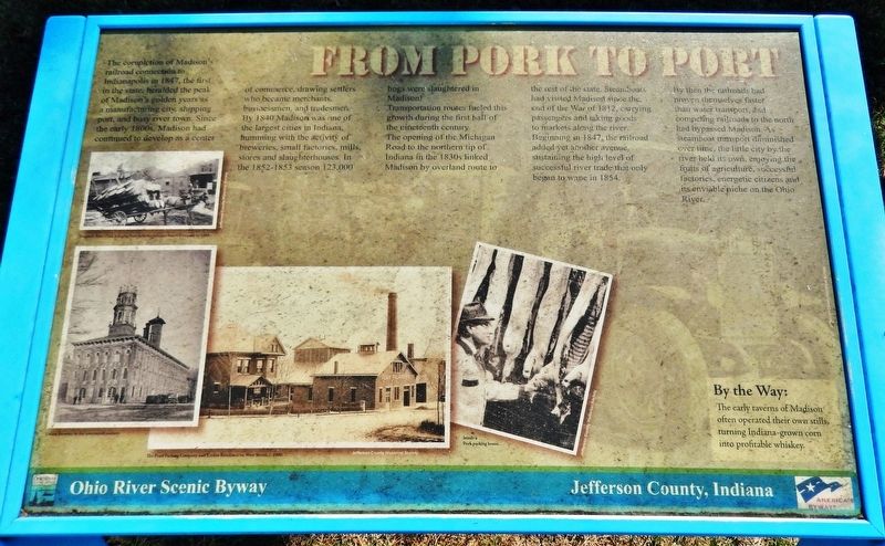 From Pork to Port Marker image. Click for full size.