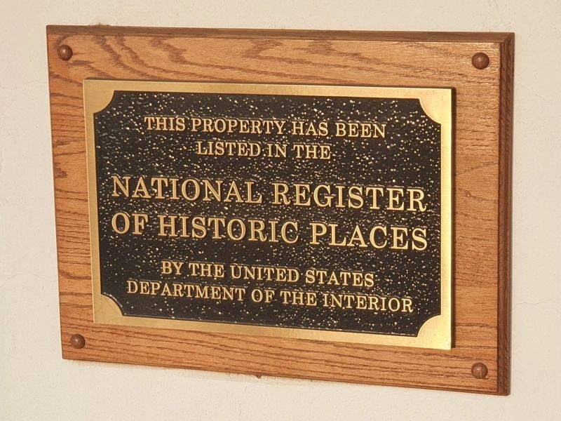 Immanuel Presbyterian Church NRHP Marker image. Click for full size.