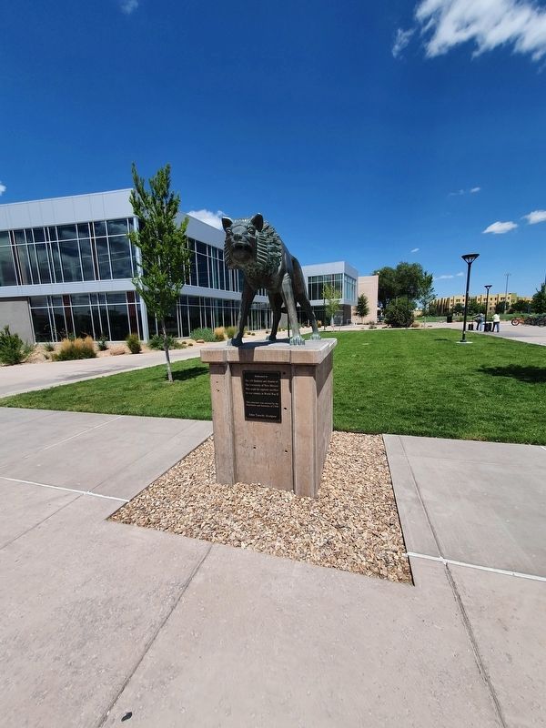 University of New Mexico World War II Memorial image. Click for full size.