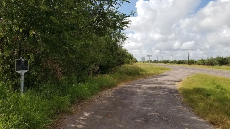 The view of the Cross Marker from the driveway. Click for full size. The view of the Cross Marker from the driveway image. Click for full size.