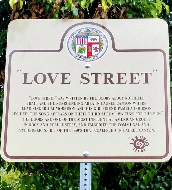 Love Street Marker image. Click for full size.