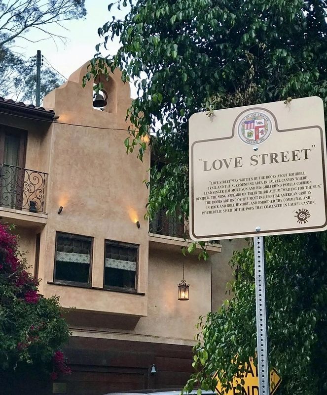 Love Street Marker and House image. Click for full size.