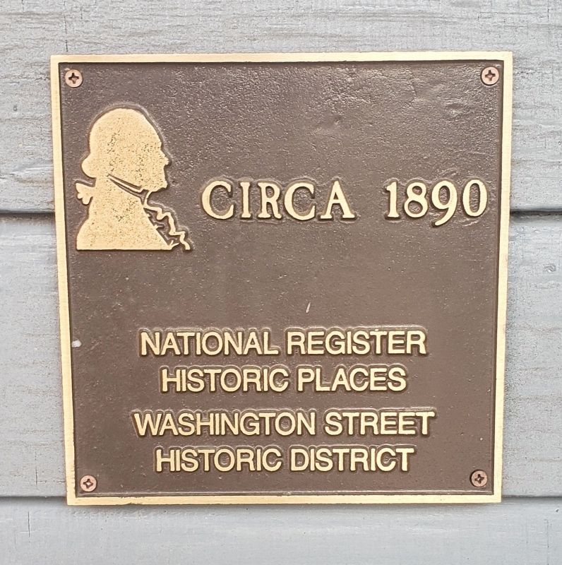 615 Washington Street Marker image. Click for full size.