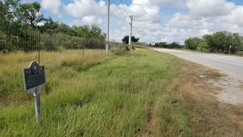 The view of the Site of Old Crowther Ranch Marker from the street. Click for full size. The view of the Site of Old Crowther Ranch Marker from the street image. Click for full size.