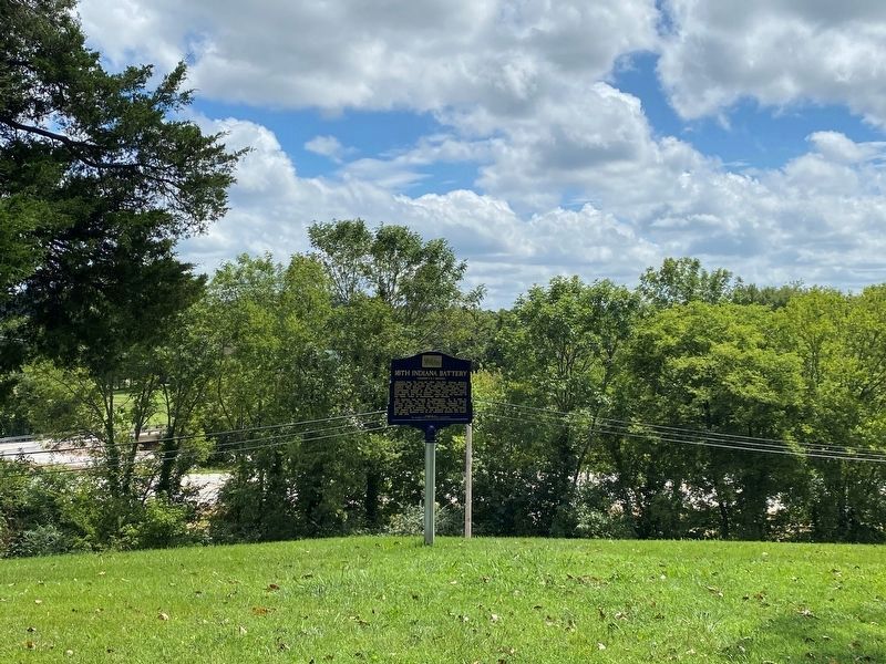 18th Indiana Battery Marker. Click for full size. 18th Indiana Battery Marker image. Click for full size.