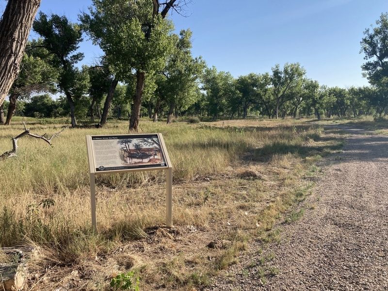 A Ribbon Across the Plains Marker image. Click for full size.
