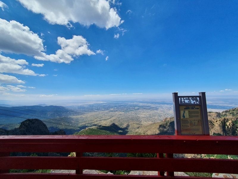 The View from the Top Marker. Click for full size. The View from the Top Marker image. Click for full size.