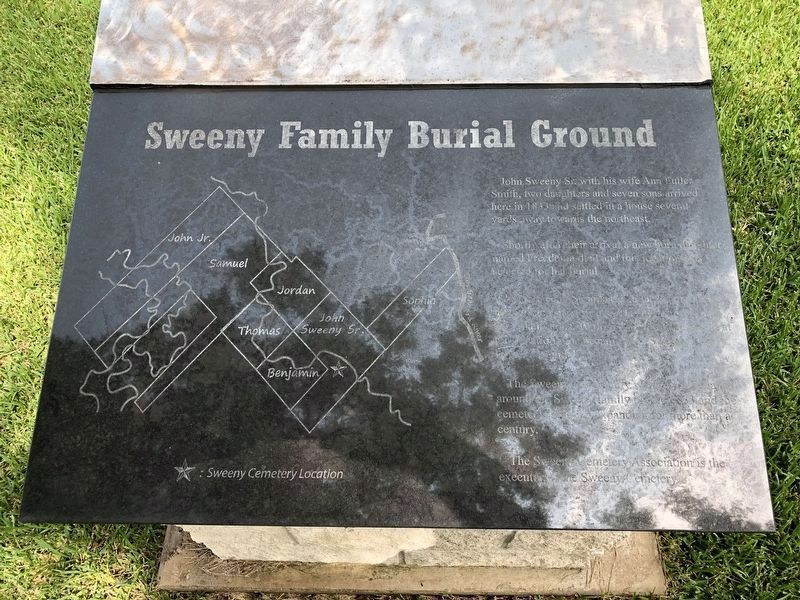 Sweeny Family Burial Ground Marker image. Click for full size.