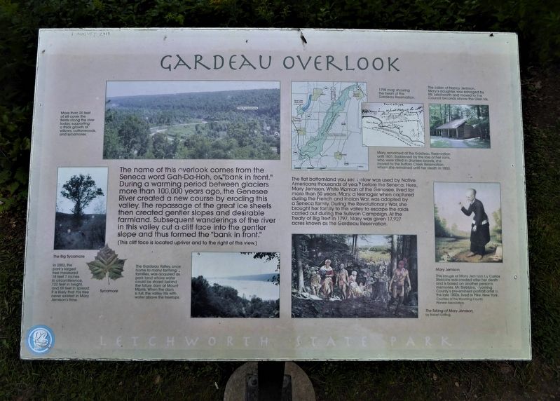 Gardeau Overlook Marker image. Click for full size.