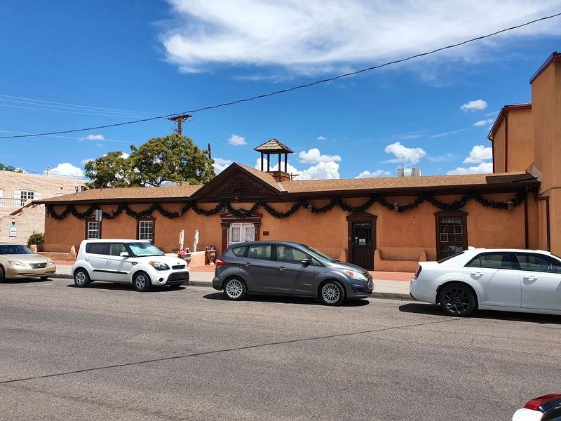 First Public School in Albuquerque Marker. Click for full size. First Public School in Albuquerque Marker image. Click for full size.