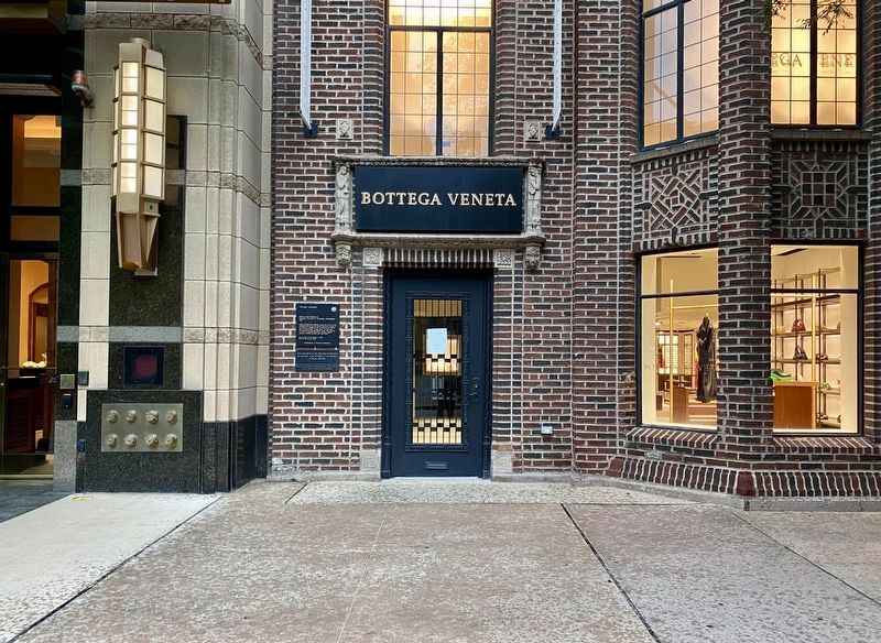 Office and Studio of Perkins, Fellows & Hamilton, architects Marker - wide view. Click for full size. Office and Studio of Perkins, Fellows & Hamilton, architects Marker - wide view image. Click for full size.