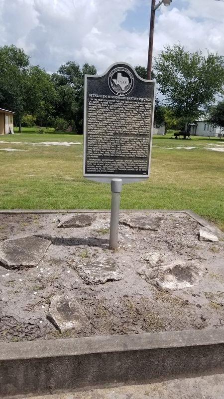 Bethlehem Missionary Baptist Church Marker image. Click for full size.