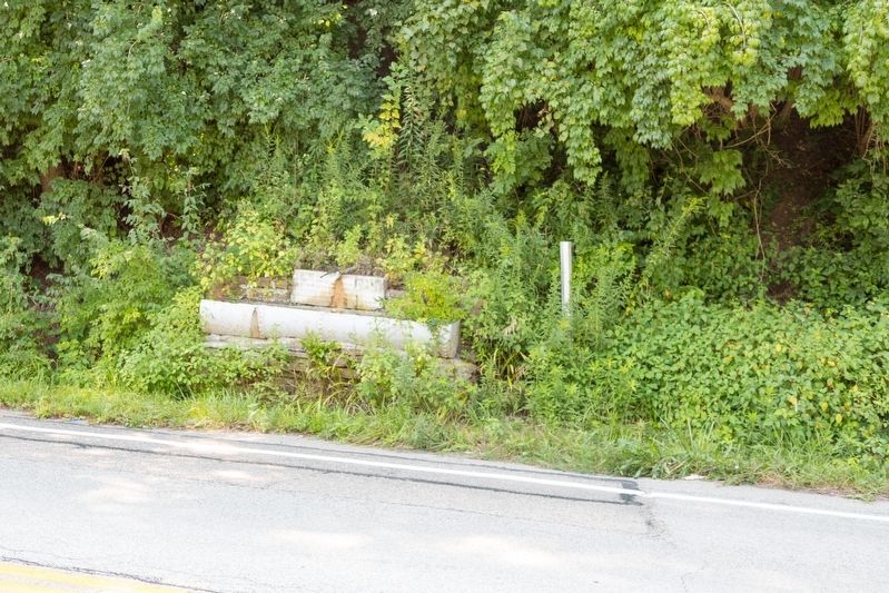 Colerain Turnpike Watering Trough and Marker Pole. Click for full size. Colerain Turnpike Watering Trough and Marker Pole image. Click for full size.