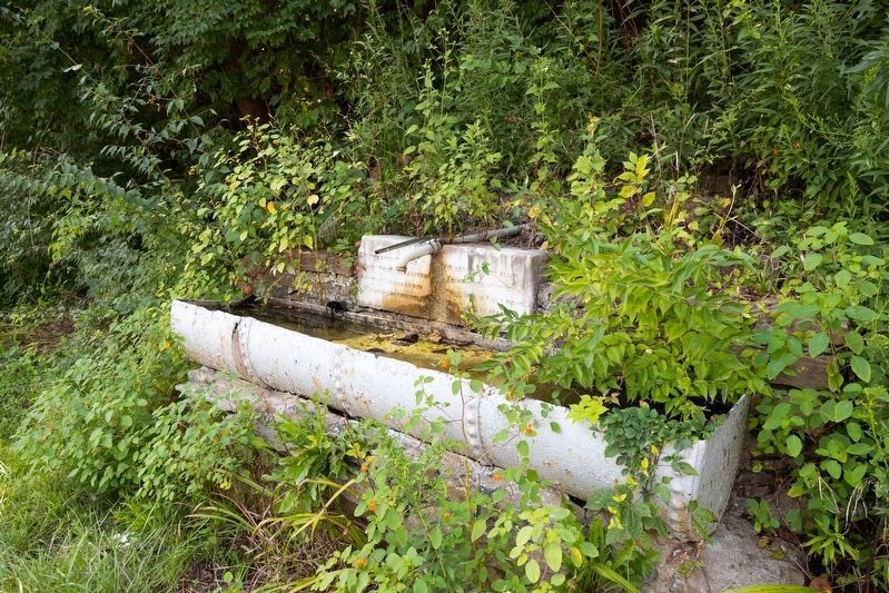 Colerain Turnpike Watering Trough. Click for full size. Colerain Turnpike Watering Trough image. Click for full size.