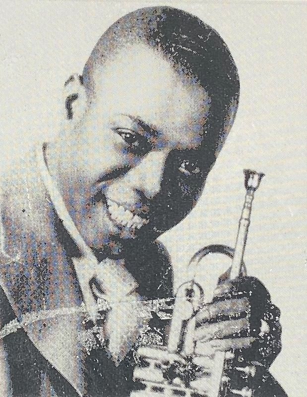 Marker inset: Louis Armstrong. Click for full size. Marker inset: Louis Armstrong image. Click for full size.