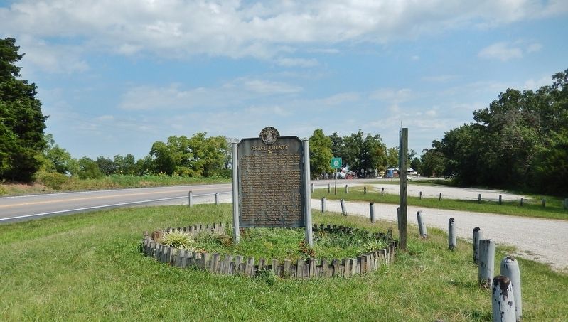 Osage County Marker (<i>side 1</i>) image. Click for full size.