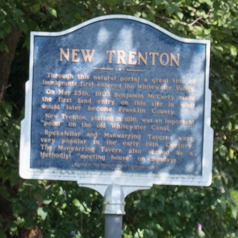 New Trenton Marker image. Click for full size.