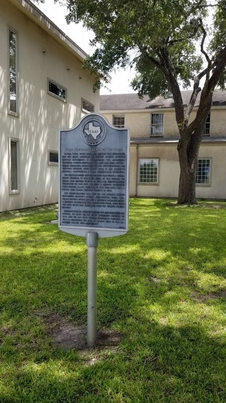 First Methodist Church of Beeville and Marker image. Click for full size.
