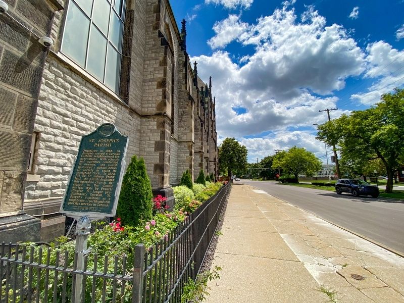 St. Joseph's Parish Marker. Click for full size. St. Joseph's Parish Marker image. Click for full size.