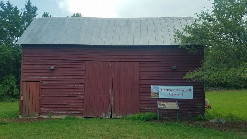 The Little Red Barn Marker. Click for full size. The Little Red Barn Marker image. Click for full size.