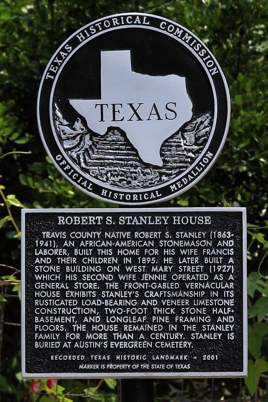 Robert S. Stanley House Marker. Click for full size. Robert S. Stanley House Marker image. Click for full size.