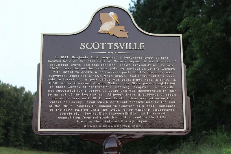 Scottsville Marker. Click for full size. Scottsville Marker image. Click for full size.