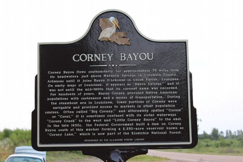 Corney Bayou Marker image. Click for full size.