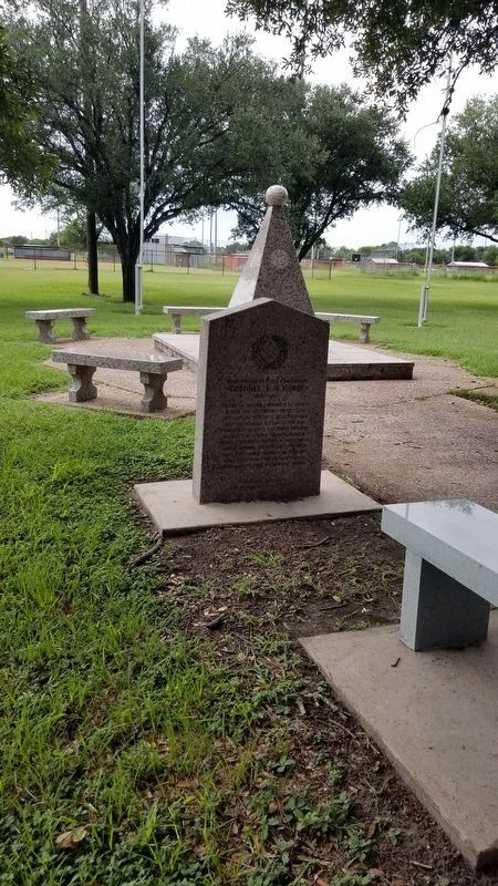 Colonel A. M. Hobby/Hobby's 8th Texas Infantry Regiment, C.S.A. Marker image. Click for full size.
