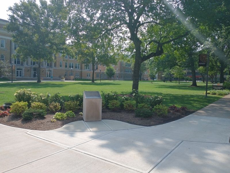 Bowen-Thompson Quadrangle Marker. Click for full size. Bowen-Thompson Quadrangle Marker image. Click for full size.