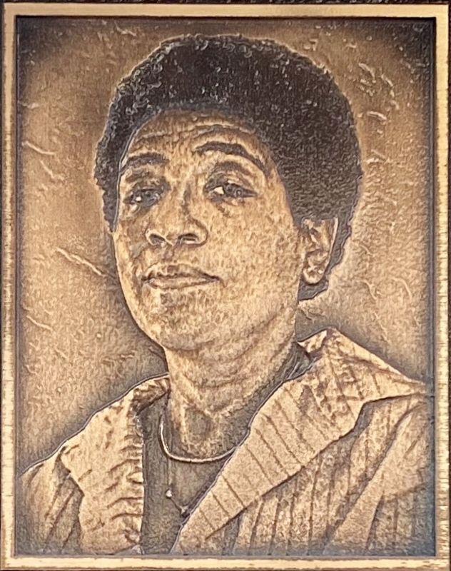 Marker inset: Audre Lorde image. Click for full size.