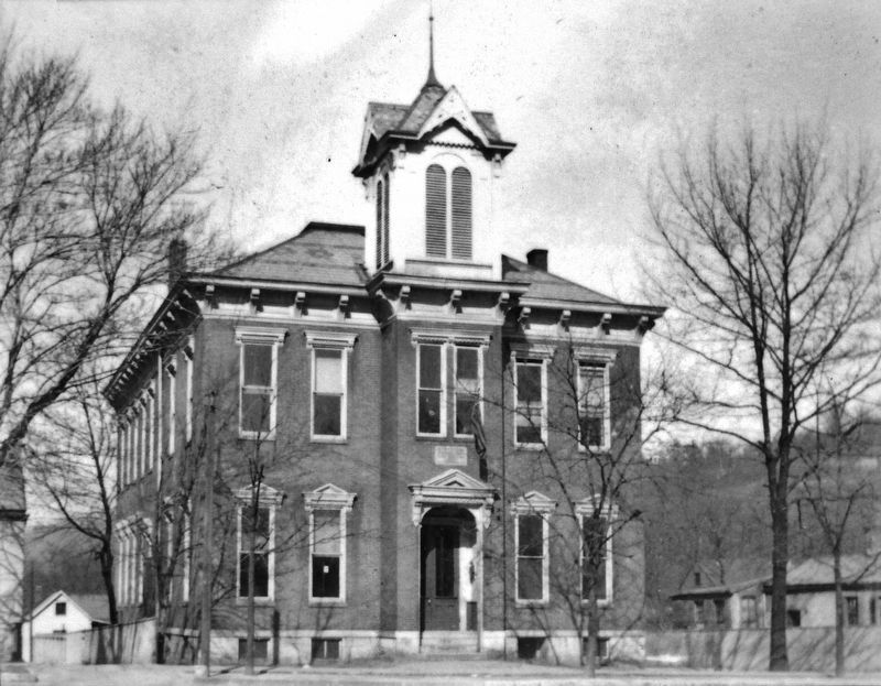 Marker detail: Broadway Colored School. Click for full size. Marker detail: Broadway Colored School image. Click for full size.