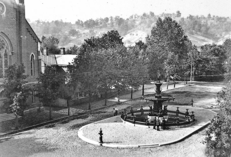 Marker detail: Broadway Fountain. Click for full size. Marker detail: Broadway Fountain image. Click for full size.