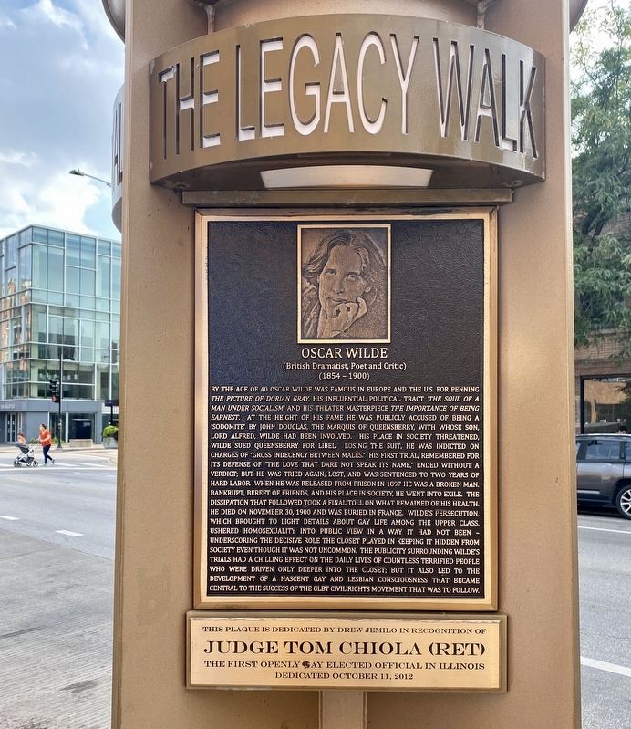 Oscar Wilde Marker image. Click for full size.