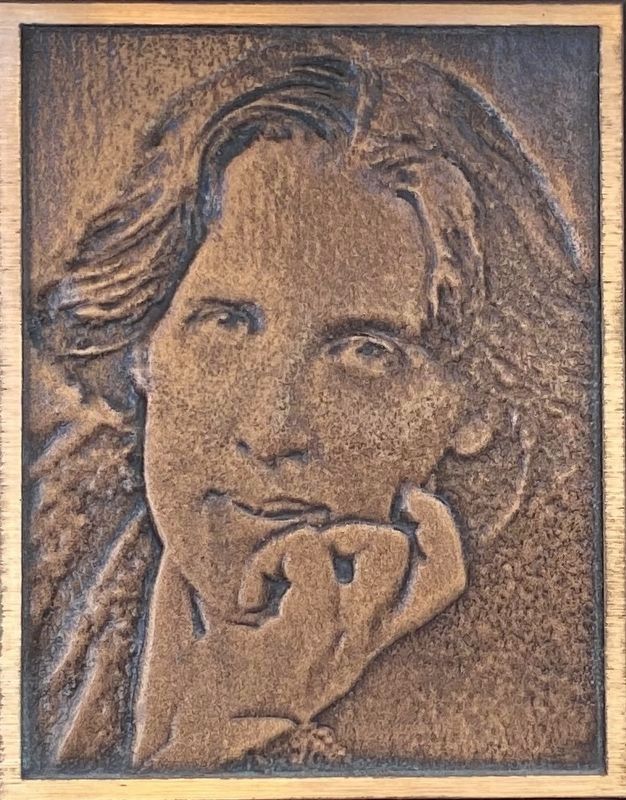 Marker inset: Oscar Wilde image. Click for full size.