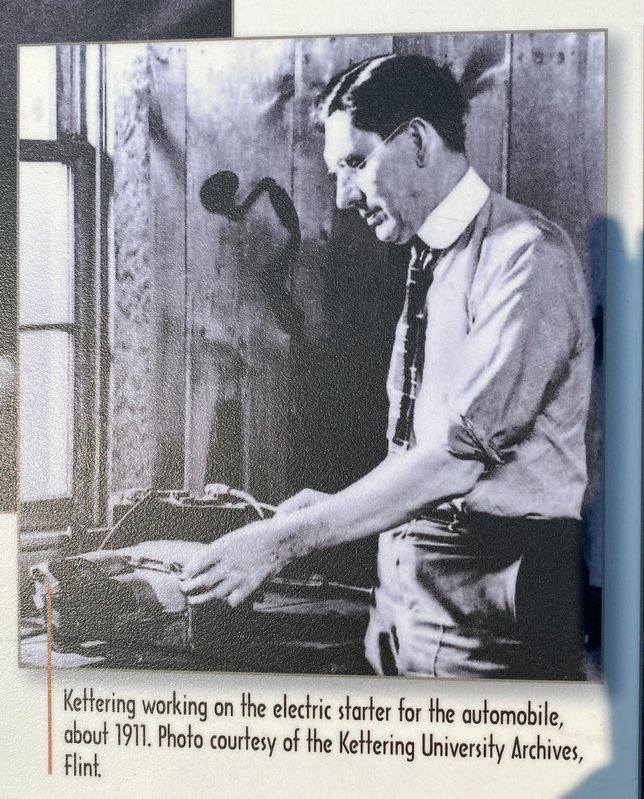 Charles Kettering Marker. Click for full size. Charles Kettering Marker image. Click for full size.